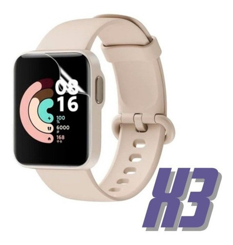 Film Hidrogel Smartwatch Para Xiaomi Redmi Smart Band Pro X3 0