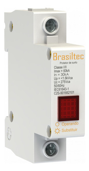 Kit C/ 5 Dps Monobloco 30/60ka - Un 275vca 0