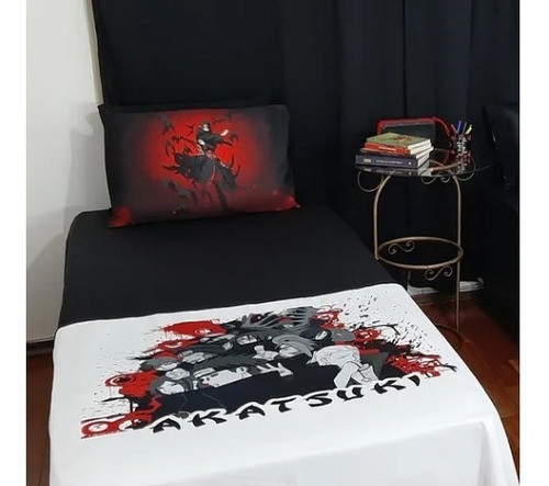 Cubre Cama + Funda  Akatsuki ´ 1