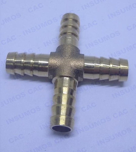 Unión Cruz Doble Racord 1/2 Bronce Hrxt08 1