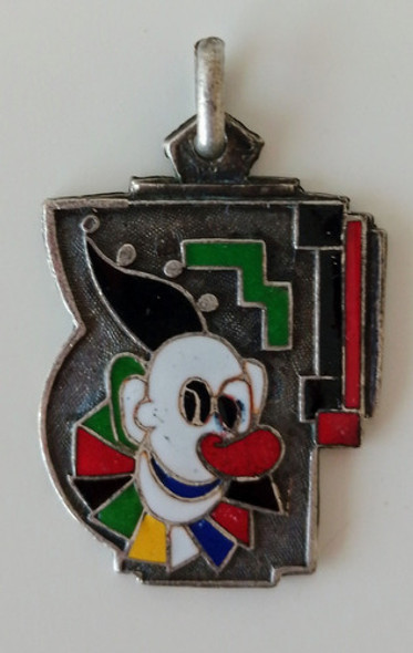 Antigua Medalla De Carnaval Esmaltada Año 1953 0 Antigua Medalla De Carnaval Esmaltada Año 1953 0