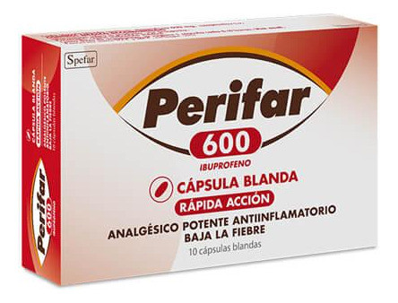Perifar 600 Mg 10 Cápsulas Blandas 0