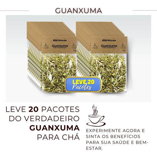 Leve 20 Guanxuma Para Chá Ideal Para Cha 1
