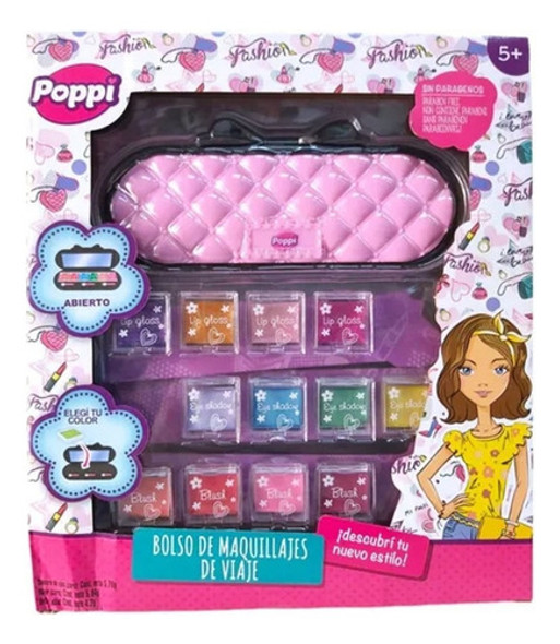 Bolso De Maquillajes De Viaje Poppi Infantil Blister 0