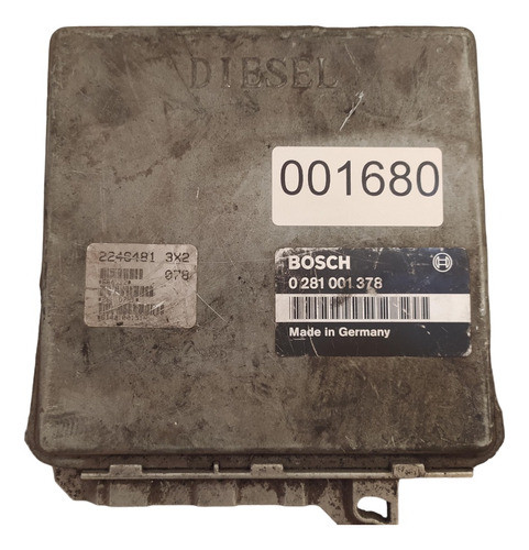 Ecu 0 281 001 378 Codigo1680 Bmw Serie 3 0