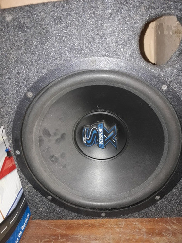 Caja Con Sub Woofer Jensen  Para Baúl De Auto.!!  Un Caño 0