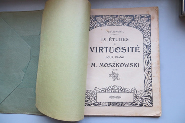 15 Estudios De Virtuosidad Piano Moszkowski Op.72 1