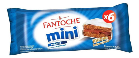 Fantoche Mini Alf Blanco Baño Merengue 150g X 6u (pack X 2 ) 1