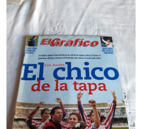 Revista El Grafico Nº 4218 6/6/2000 Los Andes Volvio A 1ra 0