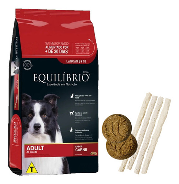 Alimento Equilibrio Perro Adulto Todas Las Razas Carne 2 Kg 0