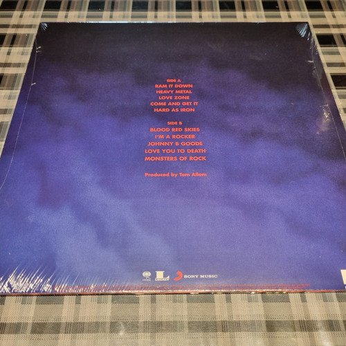 Judas Priest - Ram It Down - Vinilo Importado Nuevo Cerrado 1