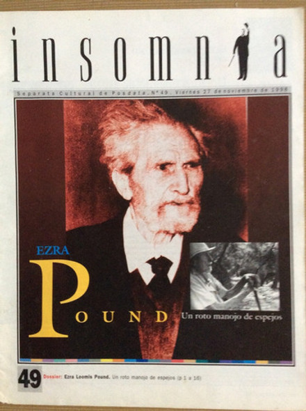 Insomnia #49 - Separata Cultural Posdata - Ezra Pound 0