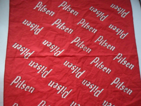 Publicidad De Cerveza Pilsen Bandana De Tela Imperdible.//// 0