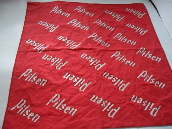 Publicidad De Cerveza Pilsen Bandana De Tela Imperdible.//// 1