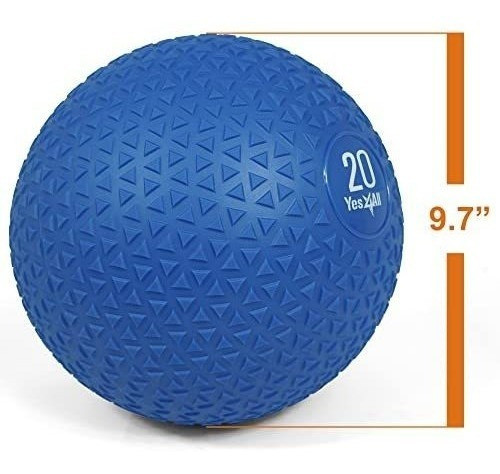 Pelota De Entrenamiento De Fuerza Y Crossfit - 9 Kg. Azul. 1