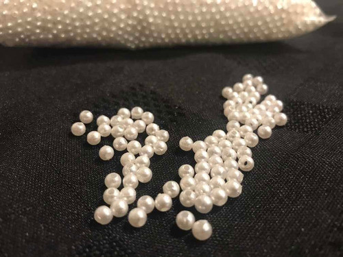 Perlas Pasantes Para Bijou N4 Blanca O Crema X3500u!! 0