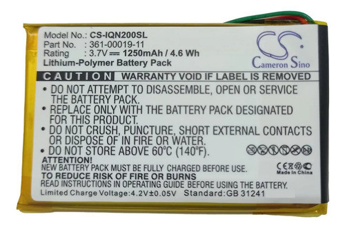 Bateria Dbs P/ Gps Nuvi 205w 265 760 40 52 1300 1490 Y Mas 1