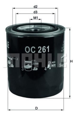Filtro De Aceite Land Rover Range Rover 4.2 V8 07/ 0