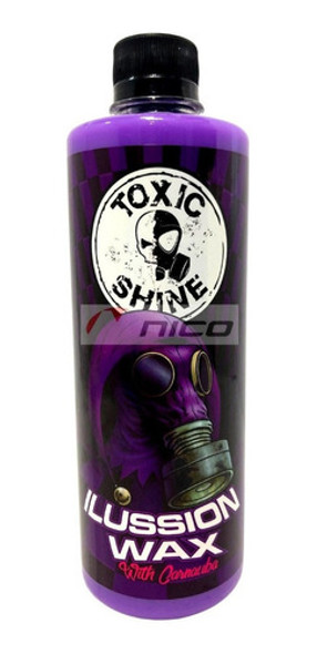 Ilussion Wax Quick Detailer 600ml + Gatillo - Toxic Shine 1