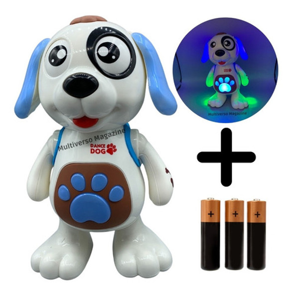 Cachorro Musical Dança Anda Late Infantil Bebê Cachorrinho 0