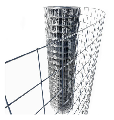 Malla Electrosoldada 50x50mm 1mt 3mts Alambre Galv 2mm Esp 0