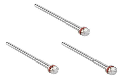 Kit De 3 Puntas Mandril Porta Disco Manicura Mecanica Dental 0