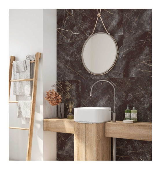 Porcelanico 60x120 Noir Marquina Tendenza Sat. Rect X Caja 0