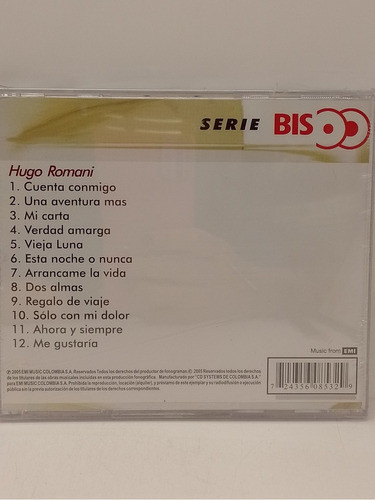Hugo Romani Serie Bis Cd Nuevo 1