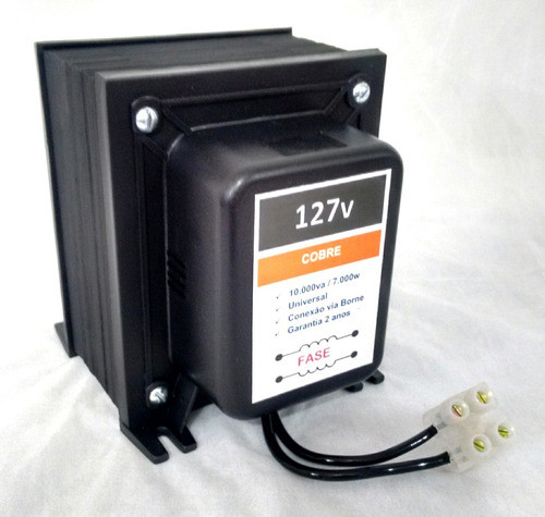 Auto Transformador 10 Kva Conversor 127v 220v  Em Cobre 1
