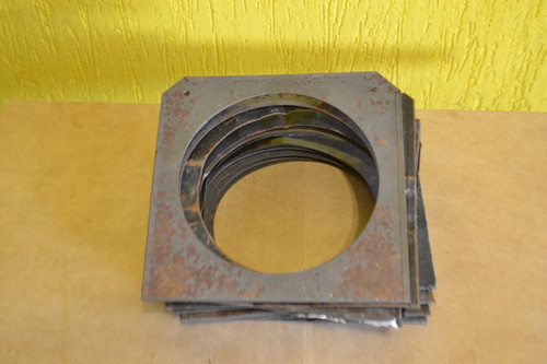 Chasis Porta Gelatina Artefacto Iluminación Metal Y Cartón 1