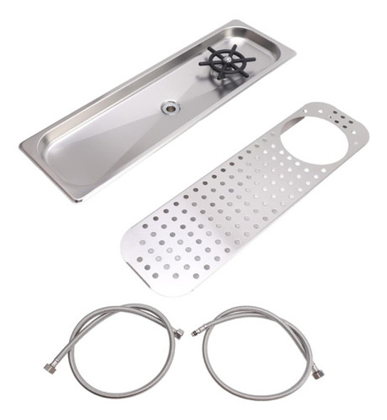 Rejilla Enjuagadora Drenaje Inox  Barra Bar  Barista Cocina 0