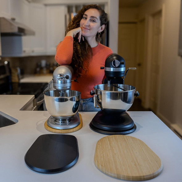 Bandeja Deslizante De Bambú Para Kitchenaid De 11 Litros 1