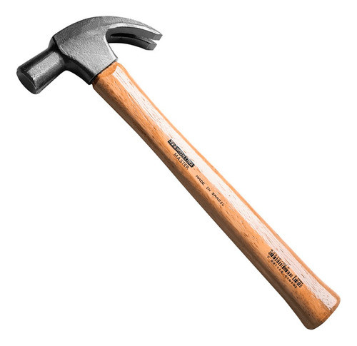 Martillo De Acero Nodular Semipulido 27 Mm - Mango De Madera 0