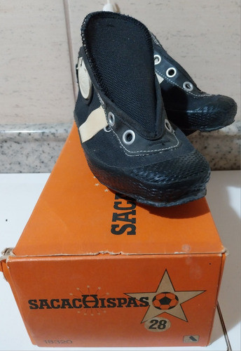 Antiguos Botines Sacachispas N° 28 En Caja. Alpargatas. 1