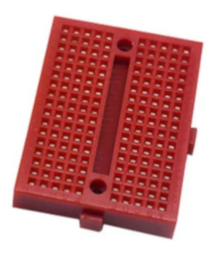 Mini Protoboard Com 170 Pontos Vermelho Para Arduino 0