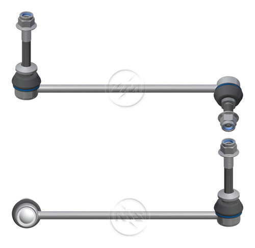 Par Bieleta Compatível Com Bmw 31356859652 0