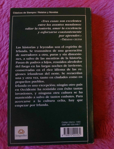 Leyendas Celtas Irlandesas - Prologo De Roberto Curto 1