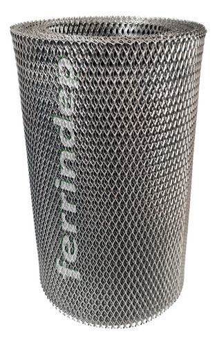Malla Metál Romboidal Desplegado 8x17mm Rollo 50cm X 5mts 0