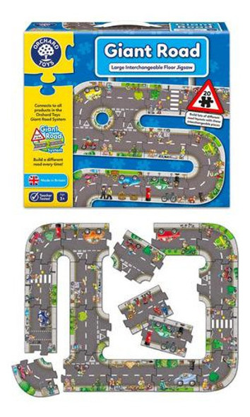 Puzzle Circuito De Calles Gigante Orchard 20 Piezas 0