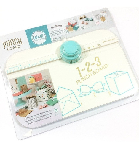 Punch Board 1-2-3 - Crea Tus Propios Sobres, Cajas Y Moños 0