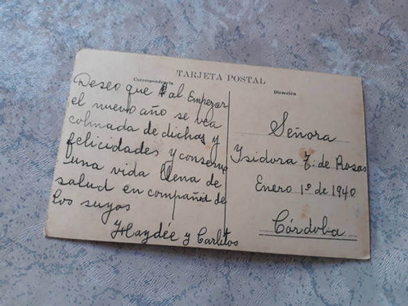 Postal Antigua Cordoba Villa Del Lago 1