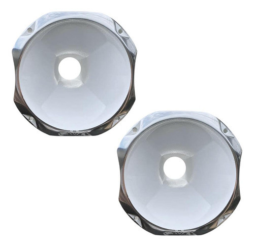 Corneta Expansor Gvm 1750 2 Polegadas Aluminio Branco 4 Unid 1