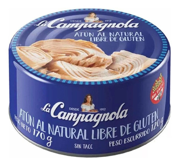 Lomo De Atun Natural La Campagnola 170 Gr Pack X 12 Unidades 0