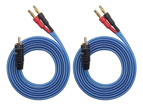 Kk Cable Q-p2 Par De Cables De Altavoz Ofc De Calibre 18 Con 0