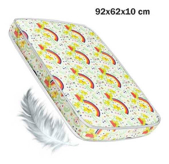 Colchón Para Practicuna Cuna 92 X 62 X 10 Cm Friselina 1
