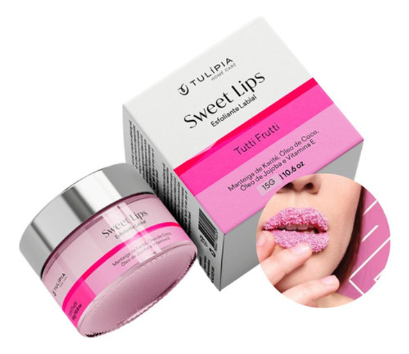 Sweet Lips Esfoliante Labial Tutti-frutti 30g 0
