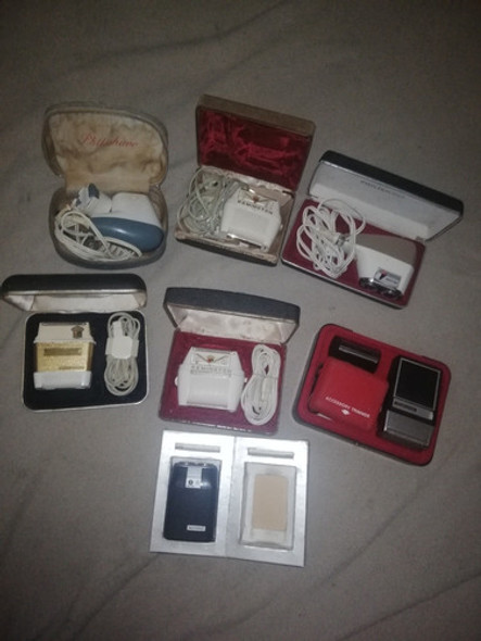 Lote De Máquinas De Afeitar Antiguas Eléctricas 0 Lote De Máquinas De Afeitar Antiguas Eléctricas 0