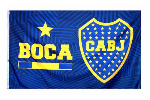 Bandera Boca Juniors Bj924 120cm X 194cm  Licencia Oficial 0