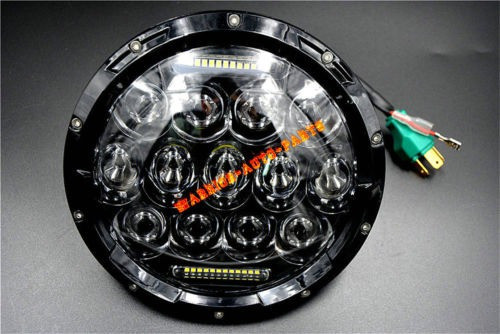 Para Harley 7  Motocicleta Daymaker Negro Proyector Hid Led 0