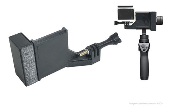 Adaptador Suporte Gopro Hero 3 4 5 6 7 8 9  Osmo Mobile 0